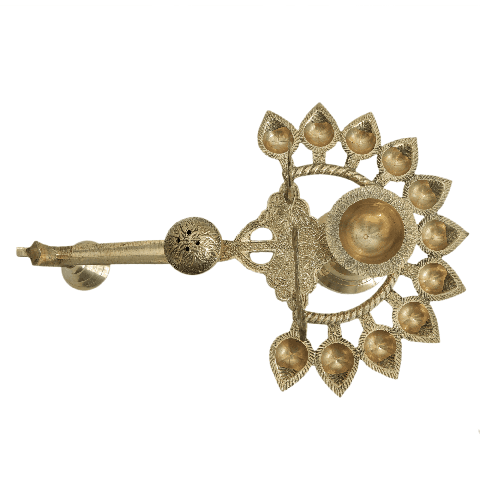 Brass Aarti 6 Inch KBH11587 Brass Aarti 6 Inch KBH11587