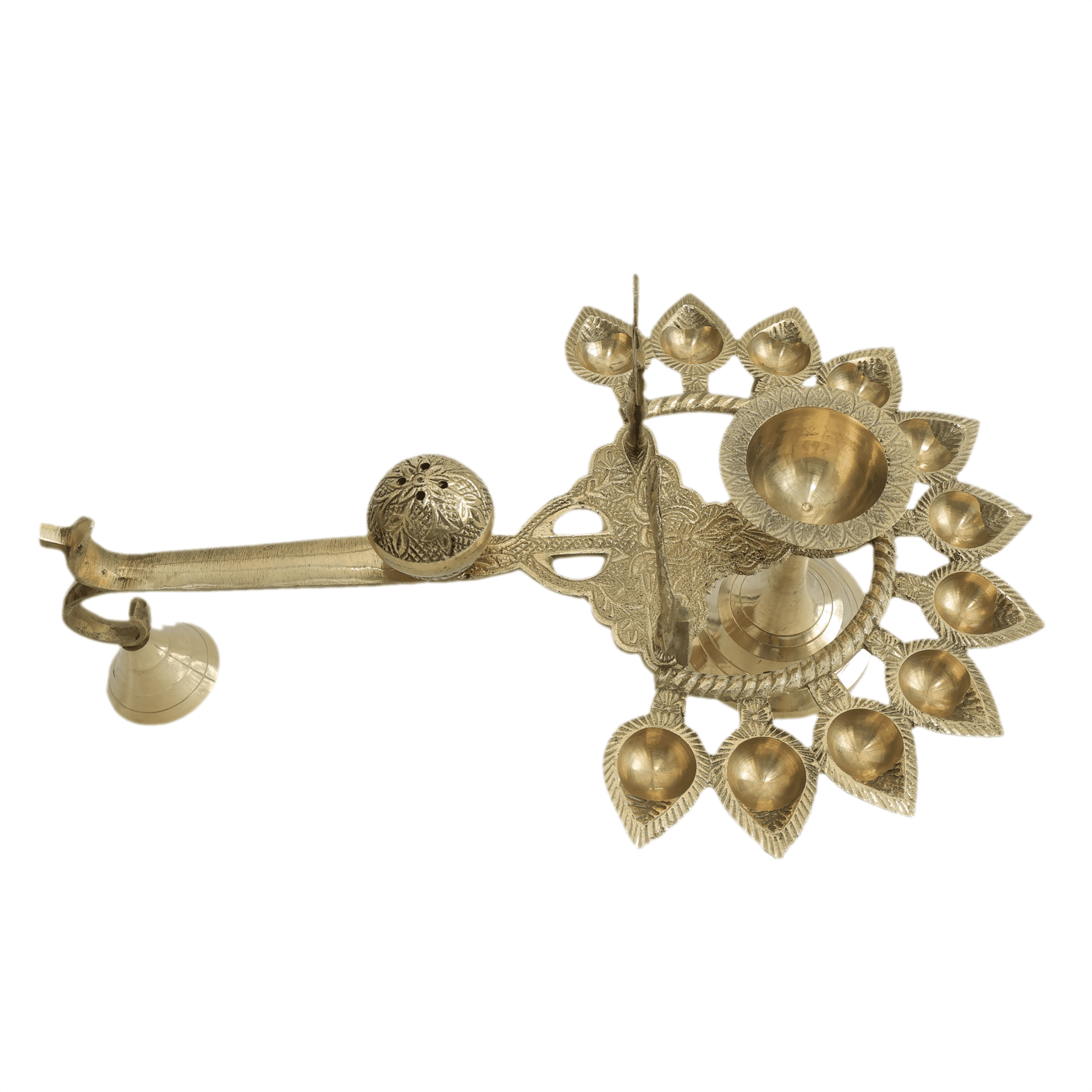 Brass Aarti 6 Inch KBH11587 Brass Aarti 6 Inch KBH11587