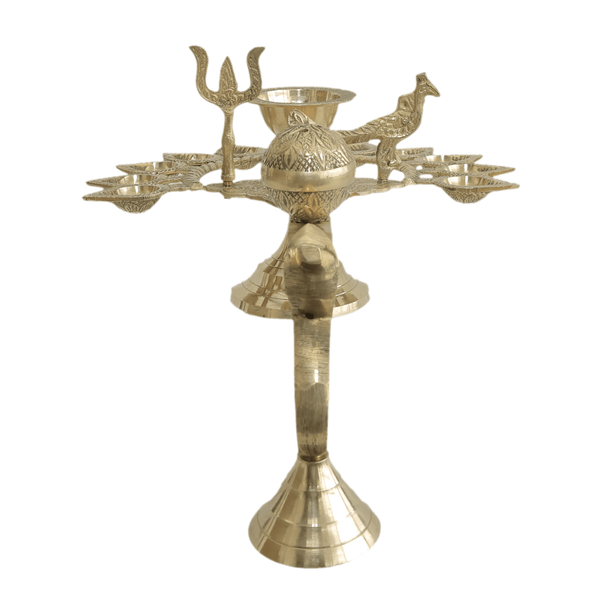 Brass Aarti 6 Inch KBH11587 Brass Aarti 6 Inch KBH11587