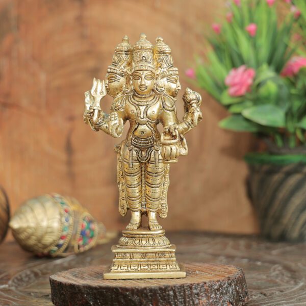 Brass Brahma, Vishnu, Mahesh 6.2 Inch KBH11603