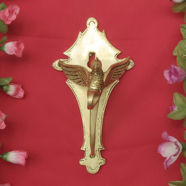 Brass Parrot Wall Hook 7.7 Inch KBH11612