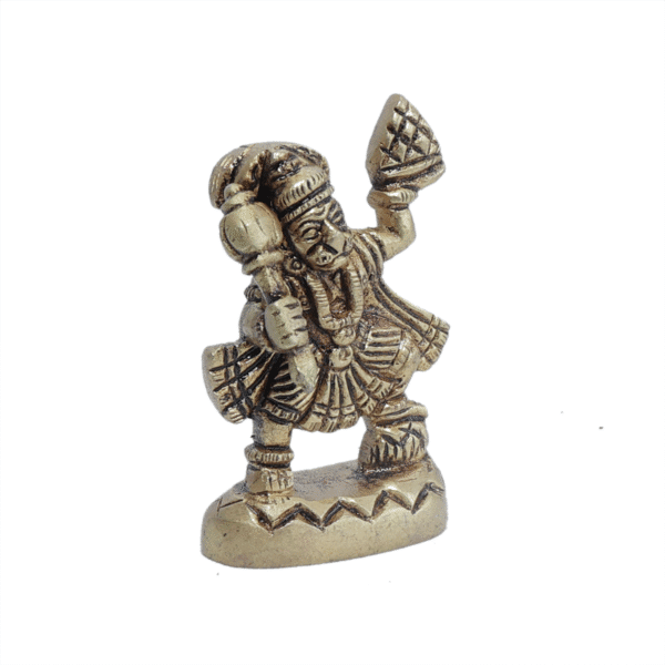 Brass Hanuman 2.2 Inch KBH11616