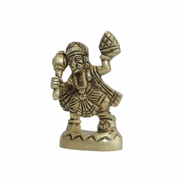 Brass Hanuman 2.2 Inch KBH11616
