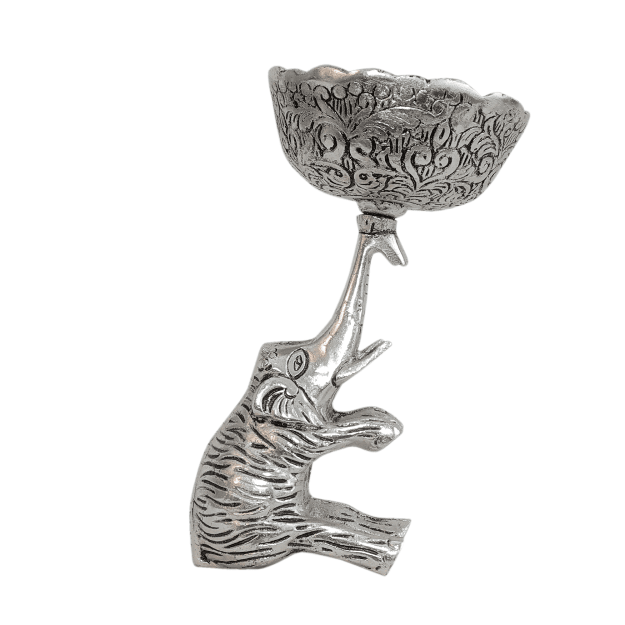 Metal Elephant Bowl 7.2 Inch KBH11632 Metal Elephant Bowl 7.2 Inch KBH11632