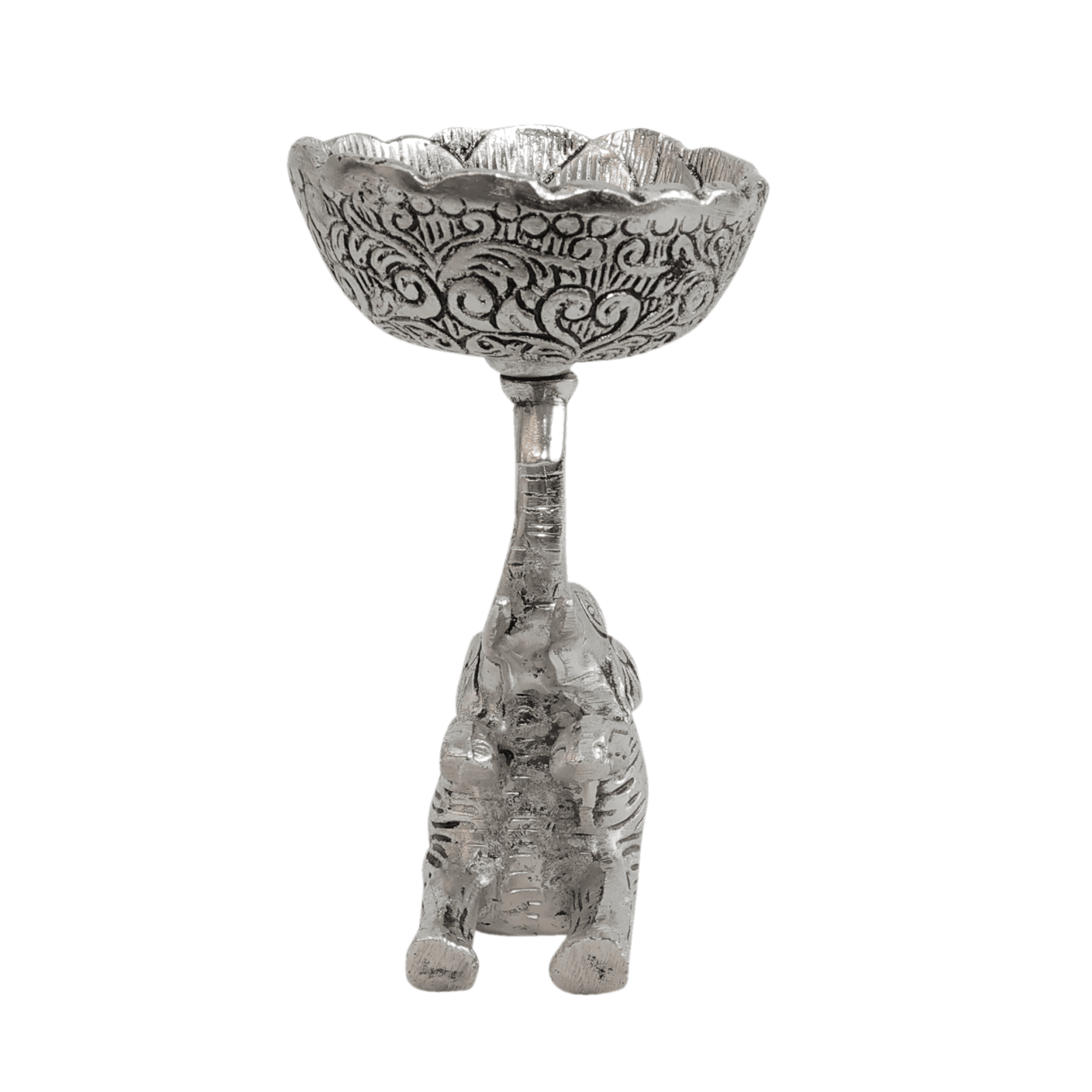 Metal Elephant Bowl 7.2 Inch KBH11632 Metal Elephant Bowl 7.2 Inch KBH11632