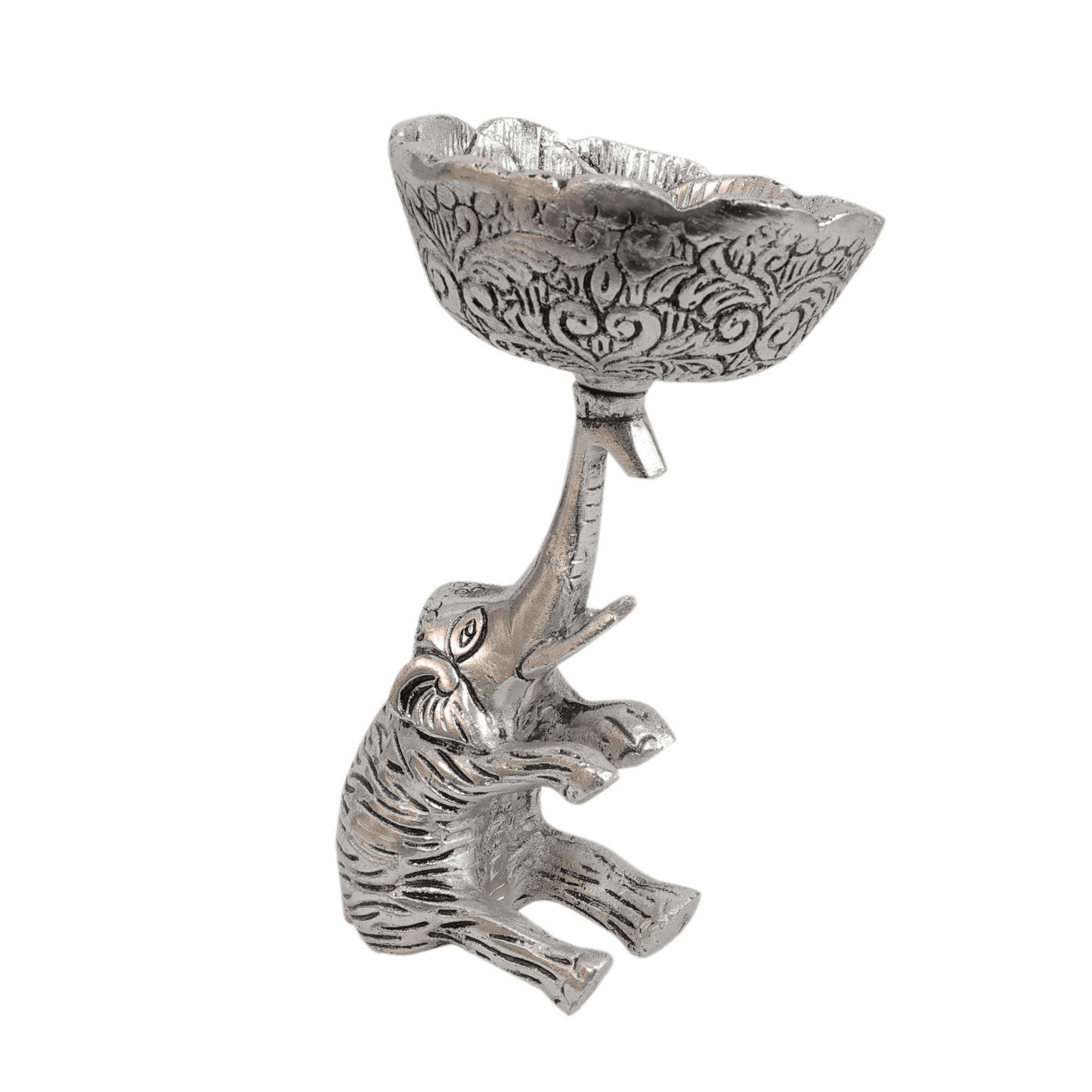 Metal Elephant Bowl 7.2 Inch KBH11632 Metal Elephant Bowl 7.2 Inch KBH11632