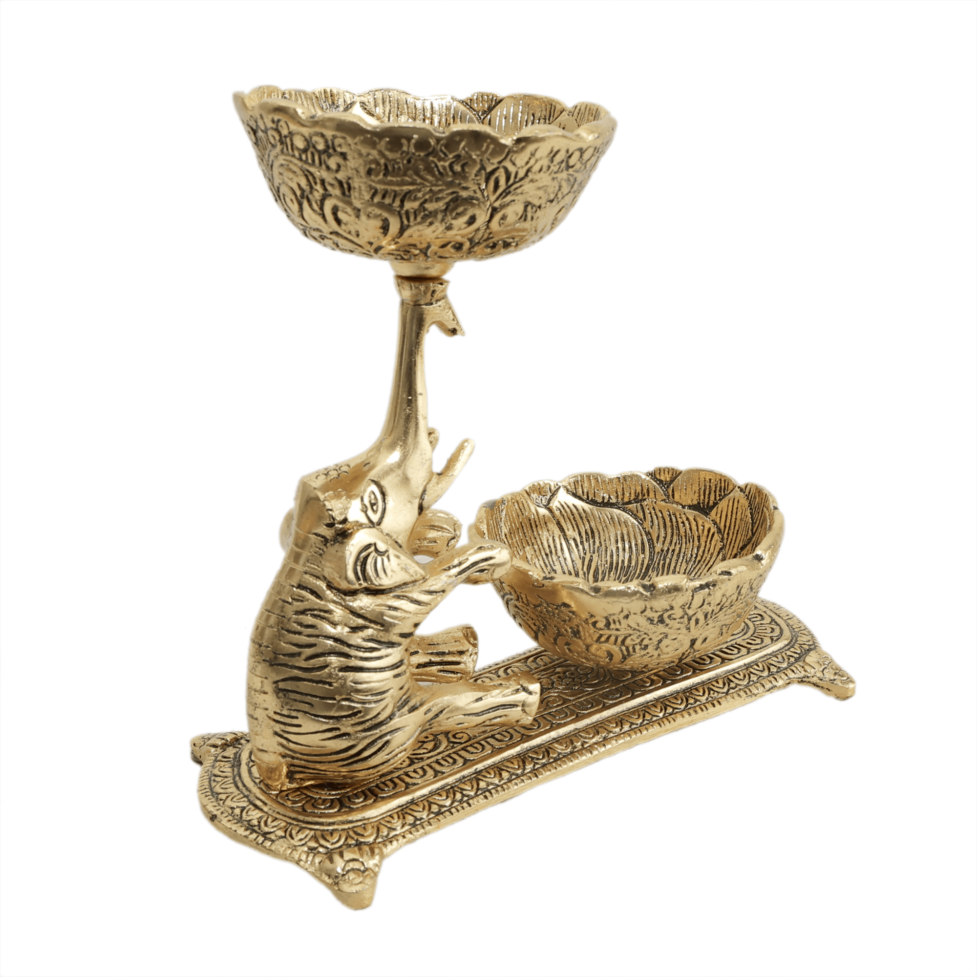 Metal Ganesha Laxmi Saraswati 5.5 Inch KBH11637 Metal Ganesha Laxmi Saraswati 5.5 Inch KBH11637