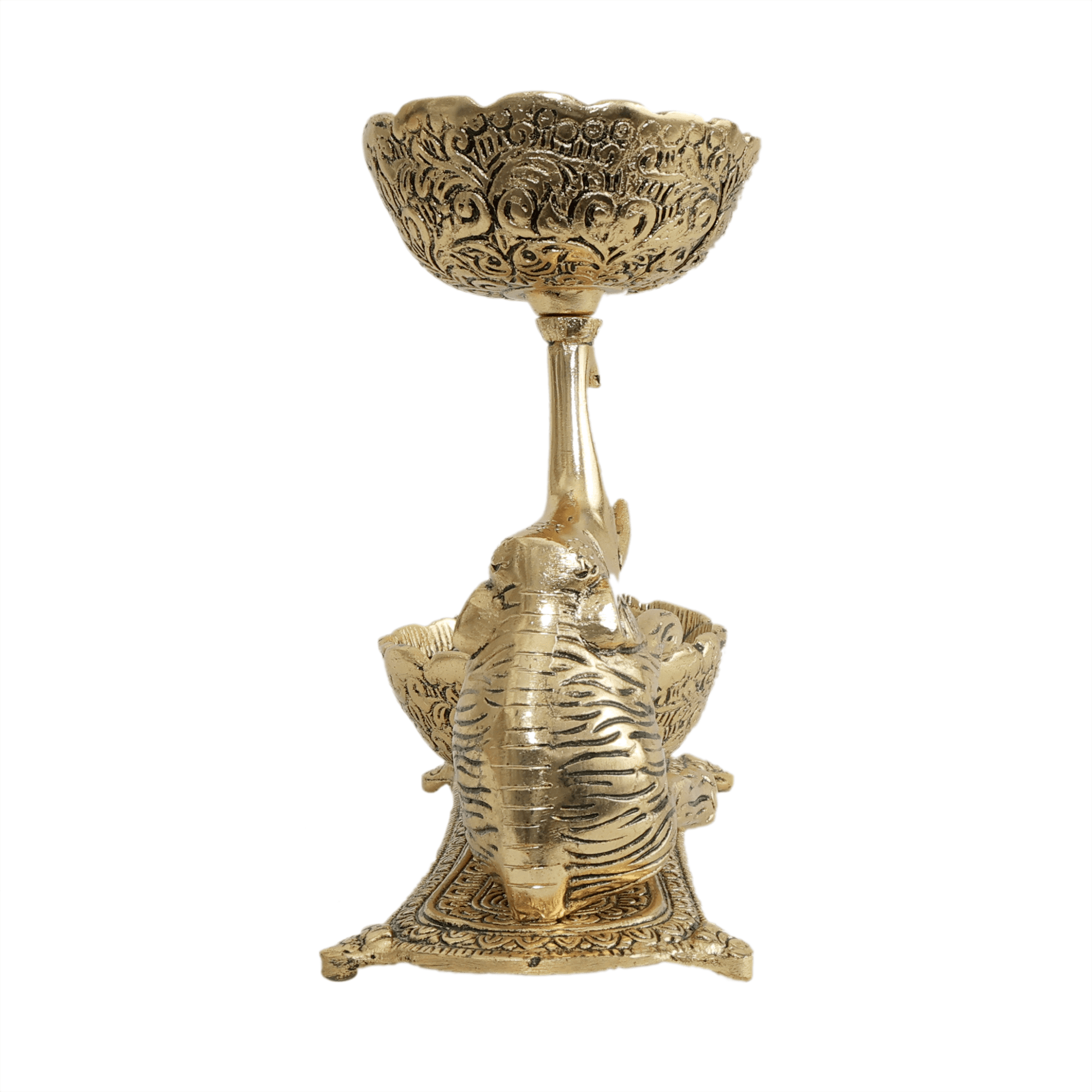 Metal Ganesha Laxmi Saraswati 5.5 Inch KBH11637 Metal Ganesha Laxmi Saraswati 5.5 Inch KBH11637