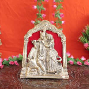 Metal Radha & krishna 8.5 Inch KBH11654