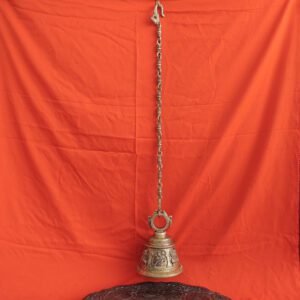 Brass Large Hanging Bell 33 Inch