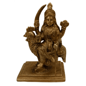 Brass Bahuchar maa 6 Inch KBH04829