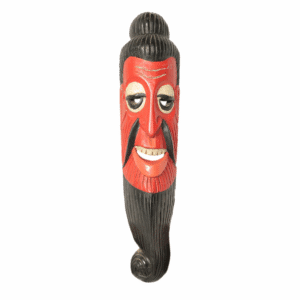 Wooden Long Yogi (saints) Wooden Face Mask 20.1 Inch BH09650