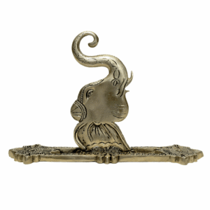 Brass Hanging With Elephant 11 Inch BH11906