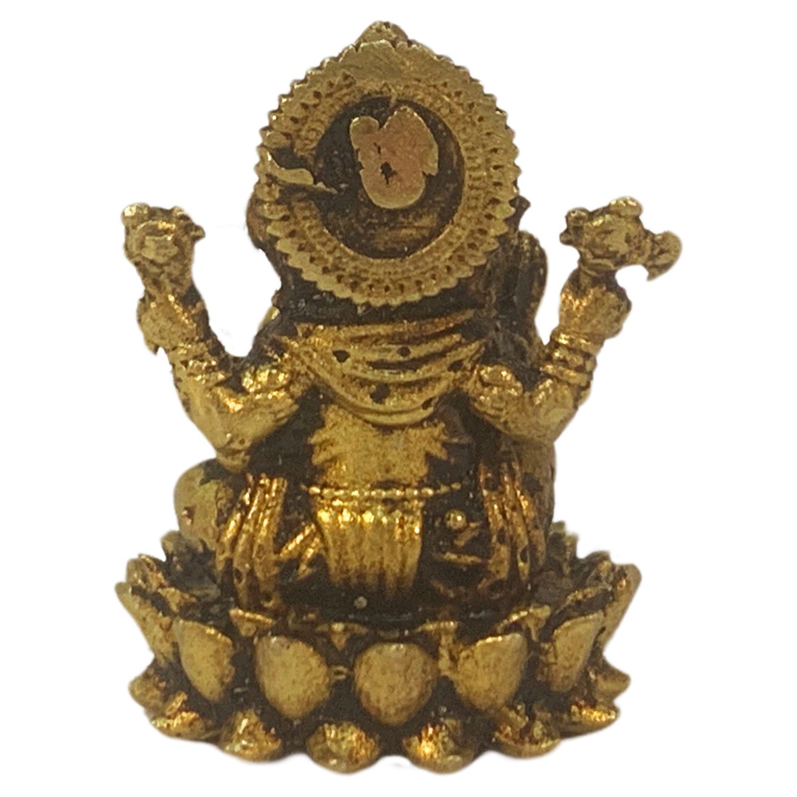 Brass Ganesha 1.1 Inch KBH09234 Brass Ganesha 1.1 Inch KBH09234
