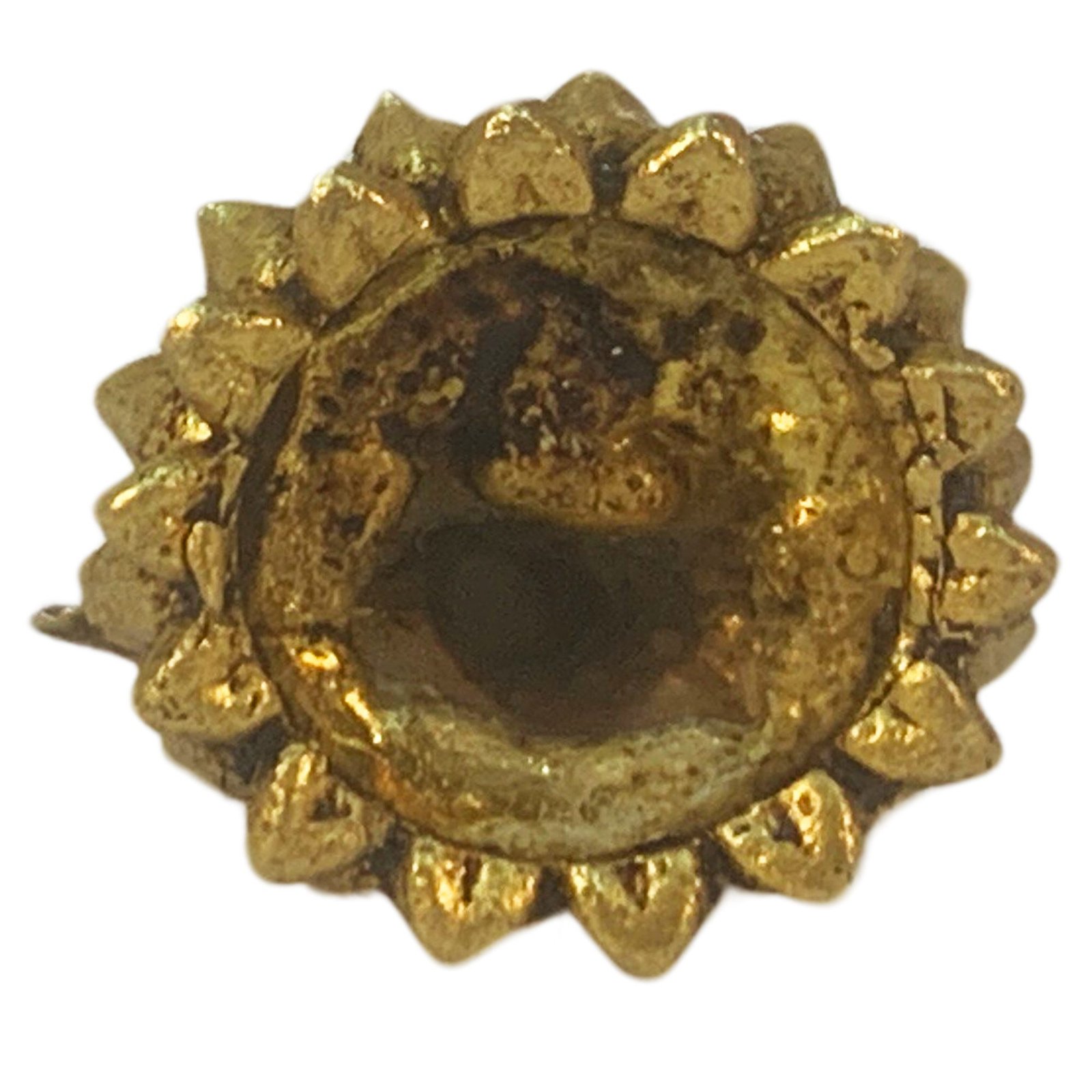 Brass Ganesha 1.1 Inch KBH09234 Brass Ganesha 1.1 Inch KBH09234