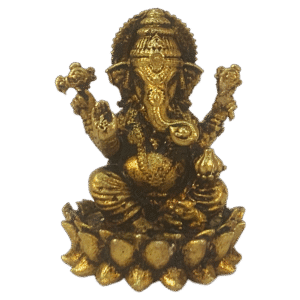 Brass Ganesha 1.1 Inch KBH09234