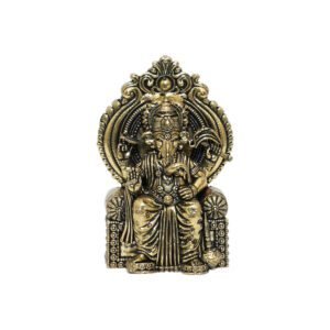 Brass Lalbaug Ganesha 2.4 Inch KBH10473