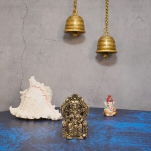Brass Lalbaug Ganesha 2.4 Inch KBH10473