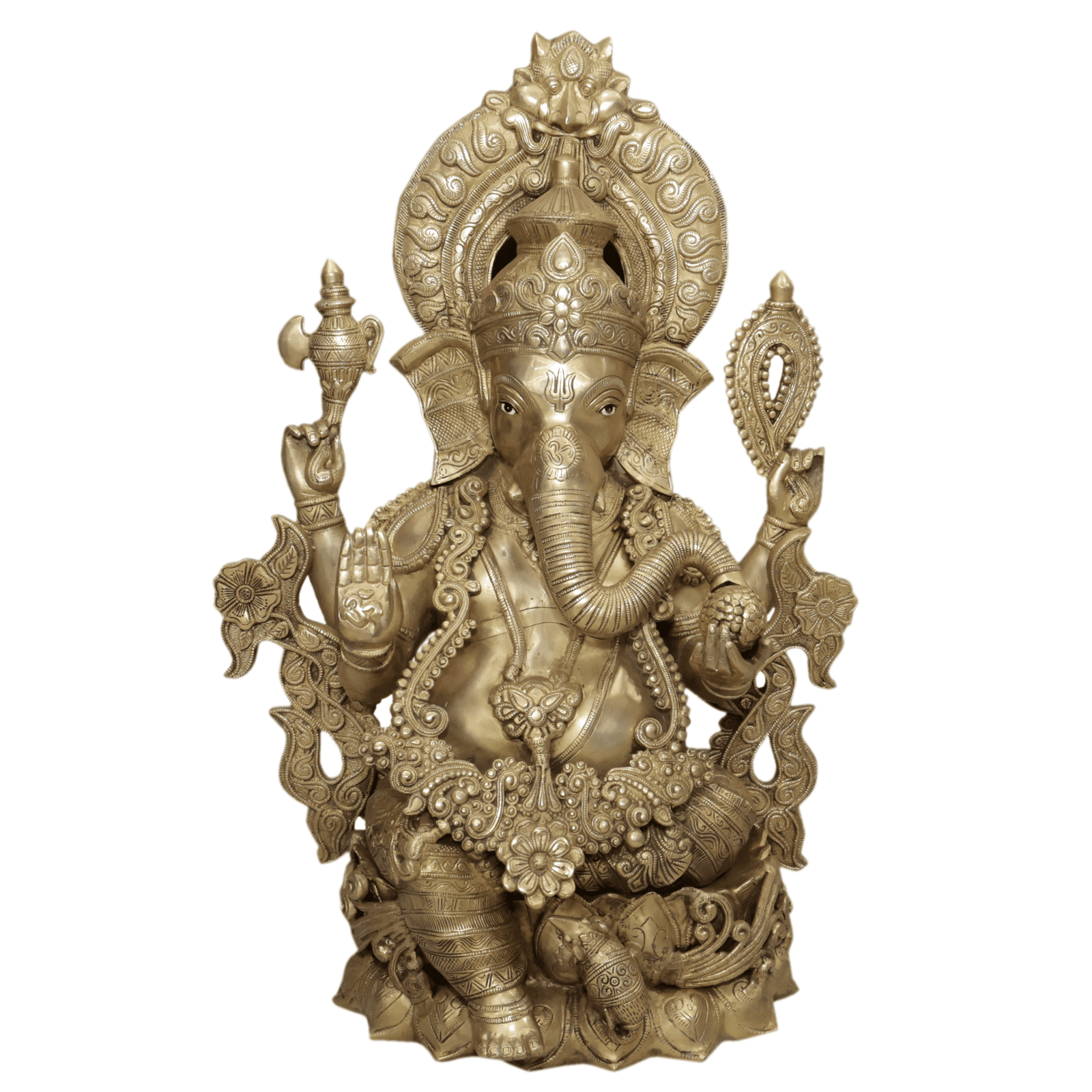 Brass Ganesha 29 Inch K11792