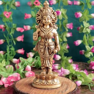 Brass Radha Idol 6.7 Inch