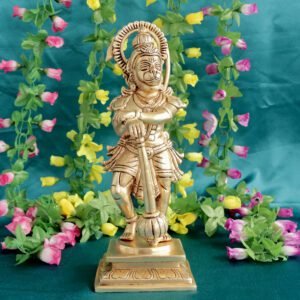 Heavy Brass Hanuman Ji Idol 10.6 In