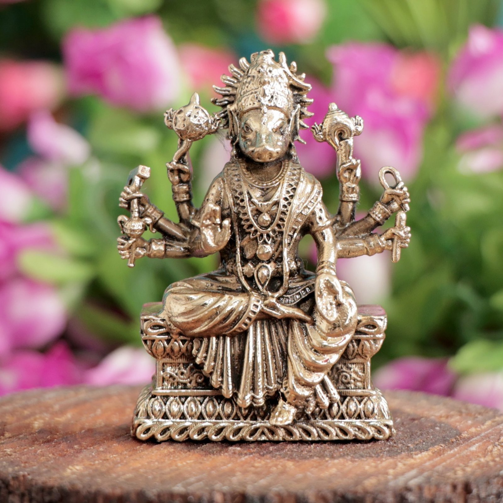 Brass Varahi Mata 2.75 Inch K12239