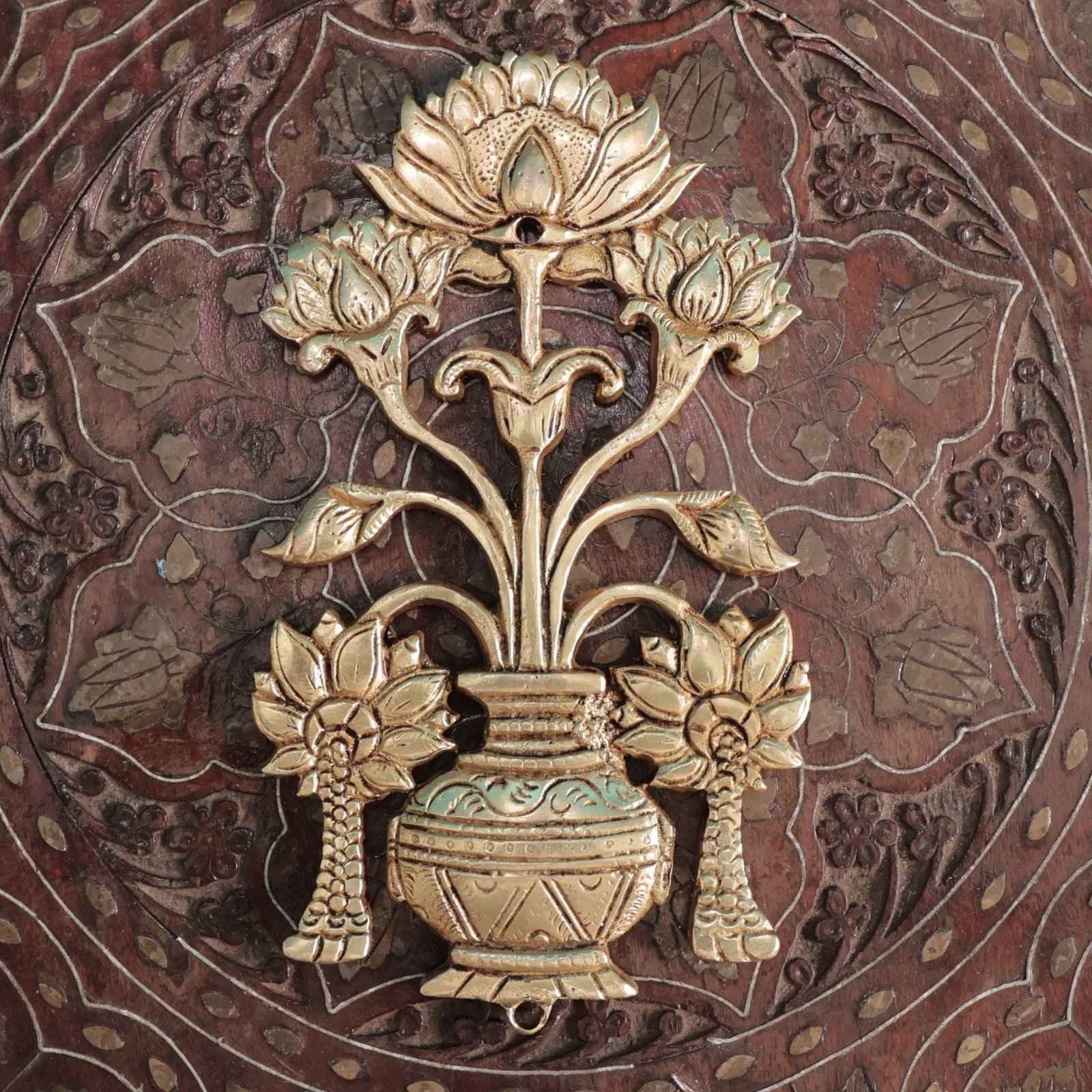 brass Flower pot 7.4 Inch K12255