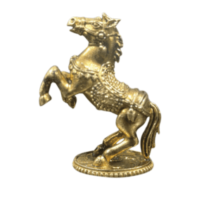 KALARAMBH Brass Horse 1.4 Inch, 1 Pcs