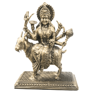 KALARAMBH Brass Meldi Maa 5.6 Inch, 1 Pcs