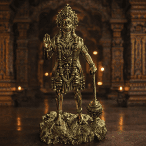 Brass Hanuman ji Idol 11.2 inch