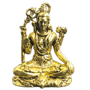 KALARAMBH Brass Shiv 1.5 Inch, 1 Pcs