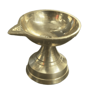 KALARAMBH Brass Divi 1.5 Inch, 1 Pcs