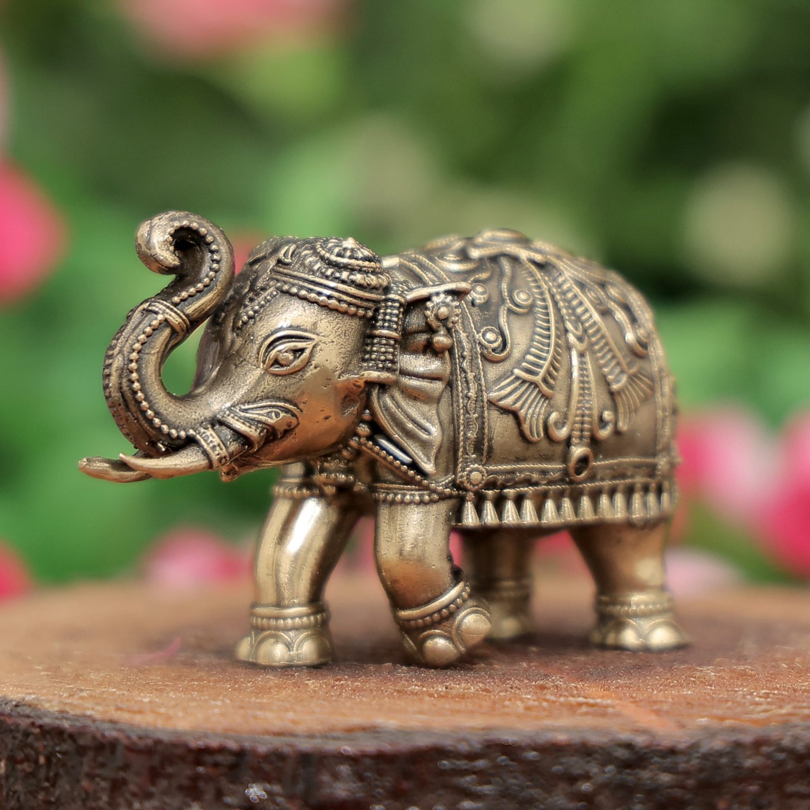 1000964503 Brass Elephant 1.5 Inch KBH12272