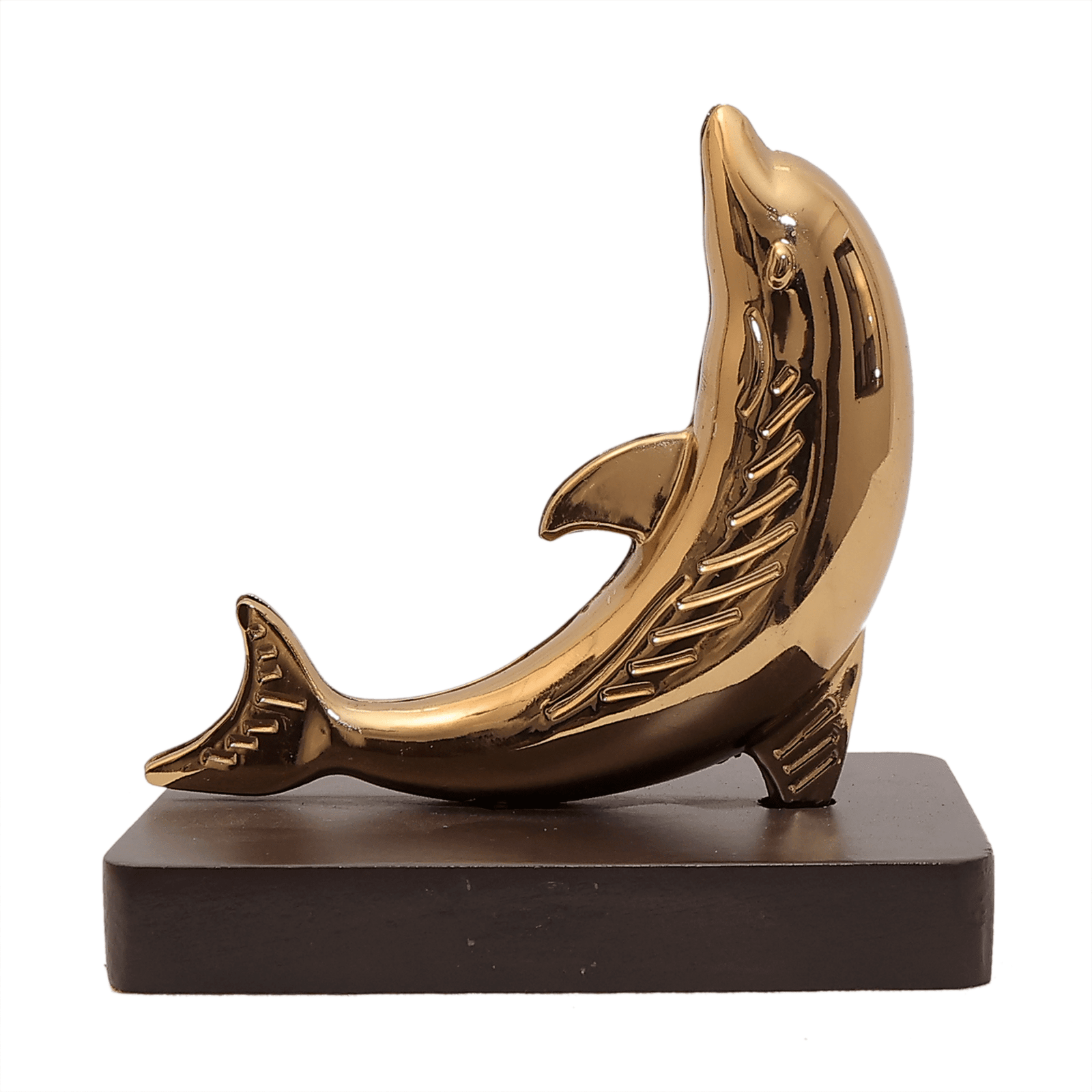 113 WHITE METAL DOLPHIN 3.2 Inch KBH12311