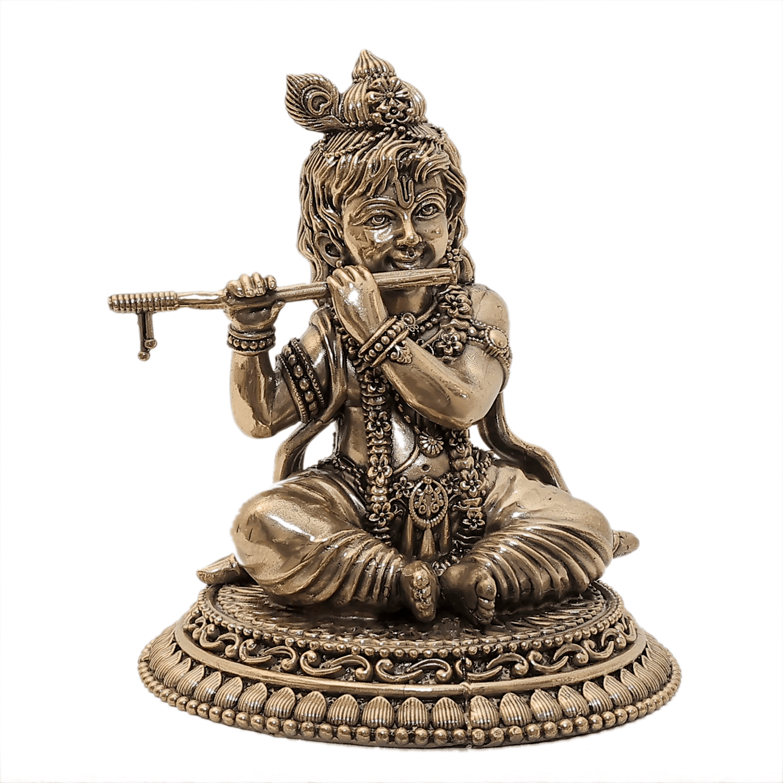 302 Brass Bal gopal 7 Inch KBH12425