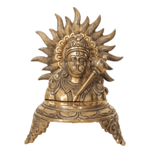 Brass Hanuman 9 Inch KBH11955