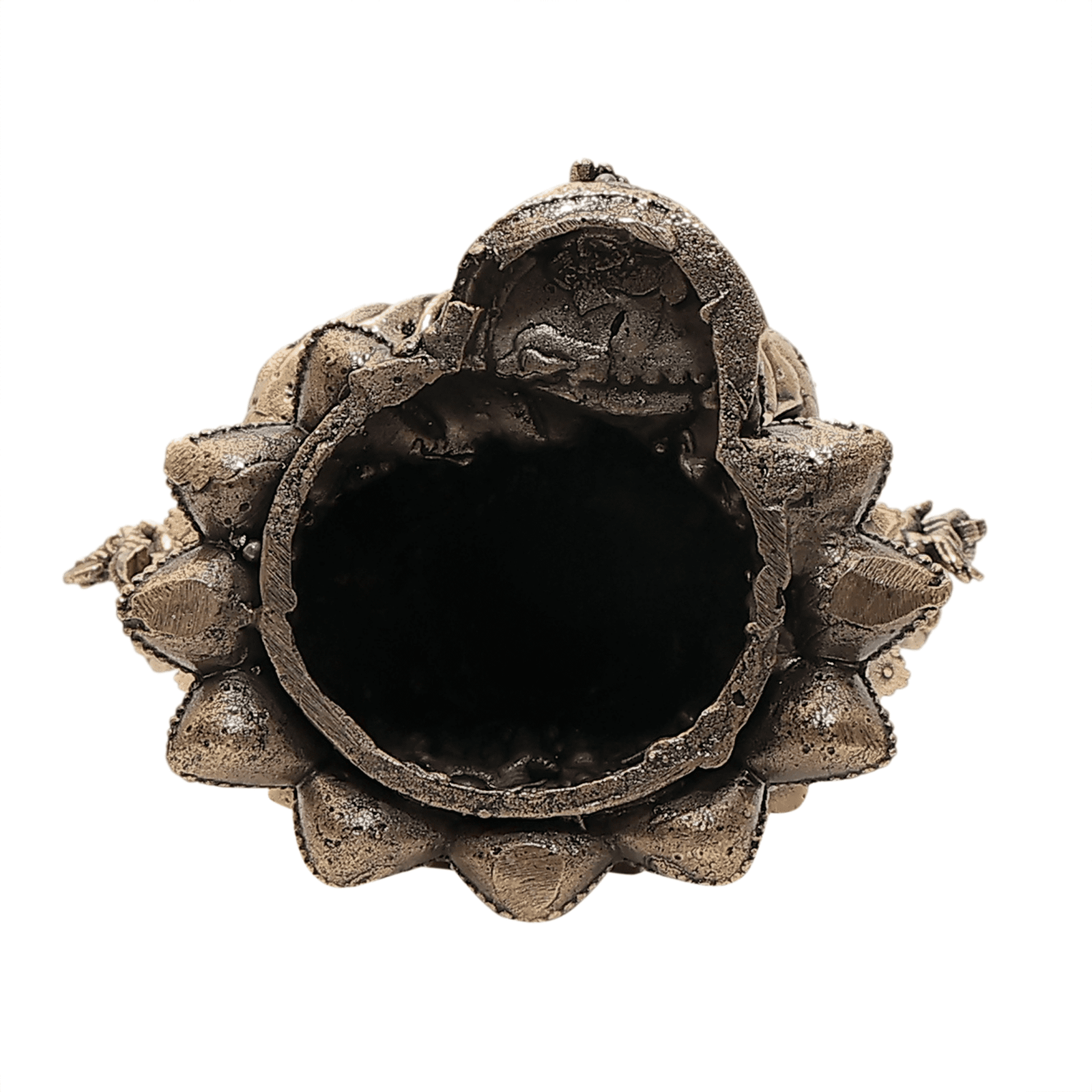 56 Brass Varahi Mata with kamal base (dot vali dhoti) 5.1 Inch KBH12429