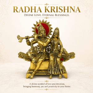 Aluminium radha krishna 7 Inch BH09149
