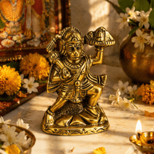 Aluminium Hanuman 4 Inch BH09159