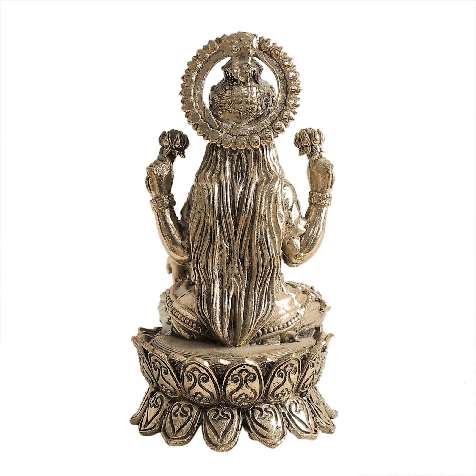 BH09355_4 Brass Lakshmi 4 Inch KBH09355