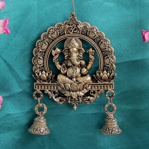 Brass Ganesha Bell Hanging 6.2 Inch KBH11971