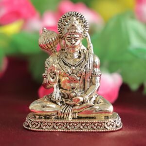 Brass Hanuman Ji Sitting 2 Inch KBH12263