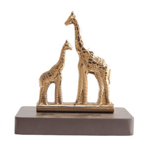 WHITE METAL GIRAFFE 2.8 Inch KBH12292