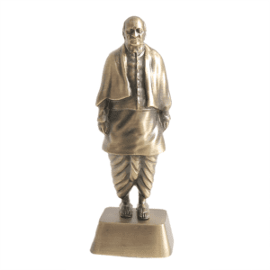 WHITE METAL sardar Patel small 4 Inch KBH12318