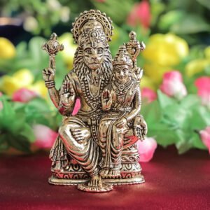 Brass Narasimha Lakshmi 4 Inch KBH12347