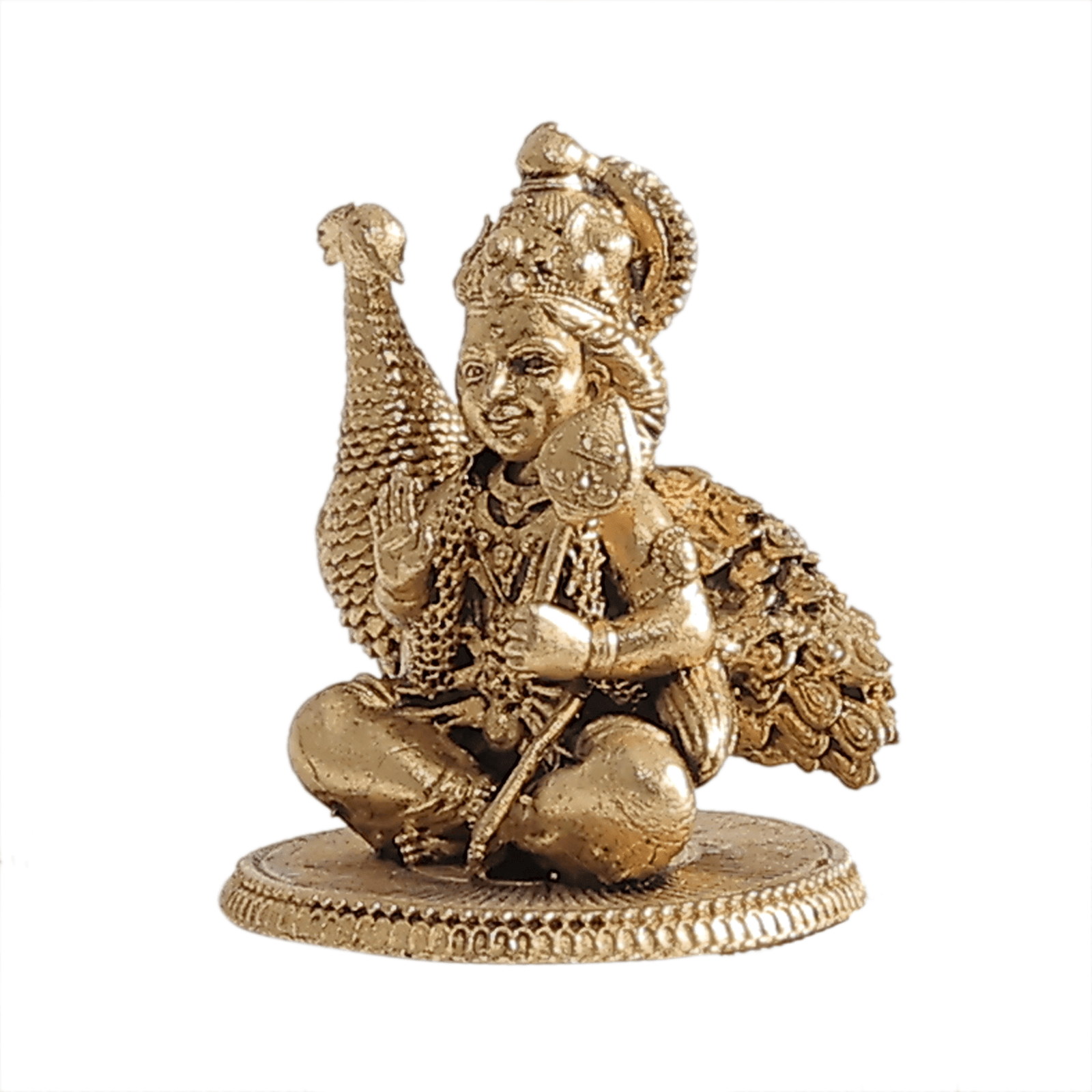 BH12353_3 Brass Kartikeya 1.6 Inch KBH12353