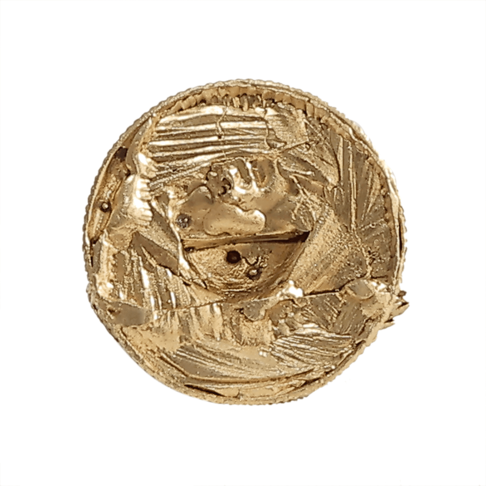 BH12353_5 Brass Kartikeya 1.6 Inch KBH12353