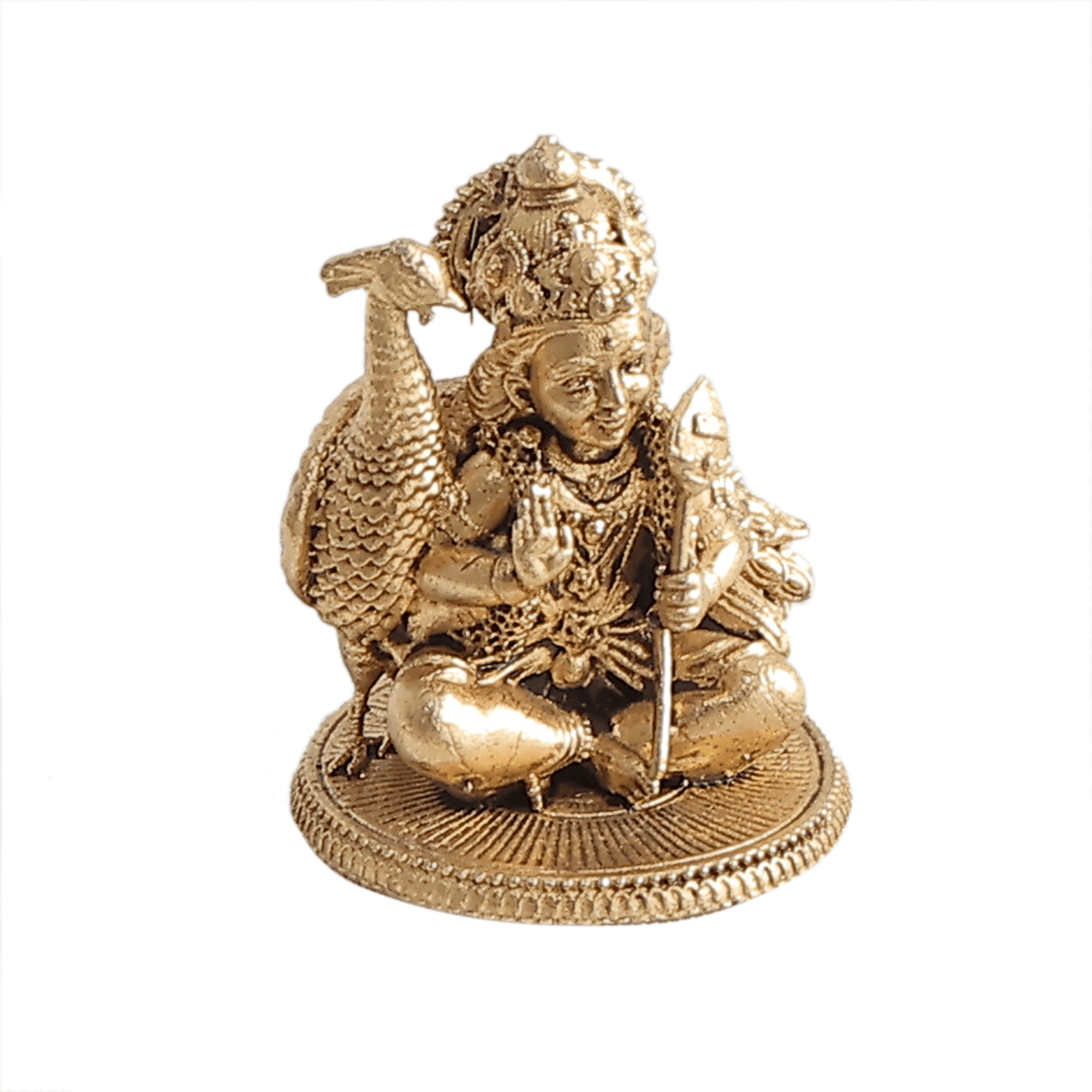 BH12353_6 Brass Kartikeya 1.6 Inch KBH12353