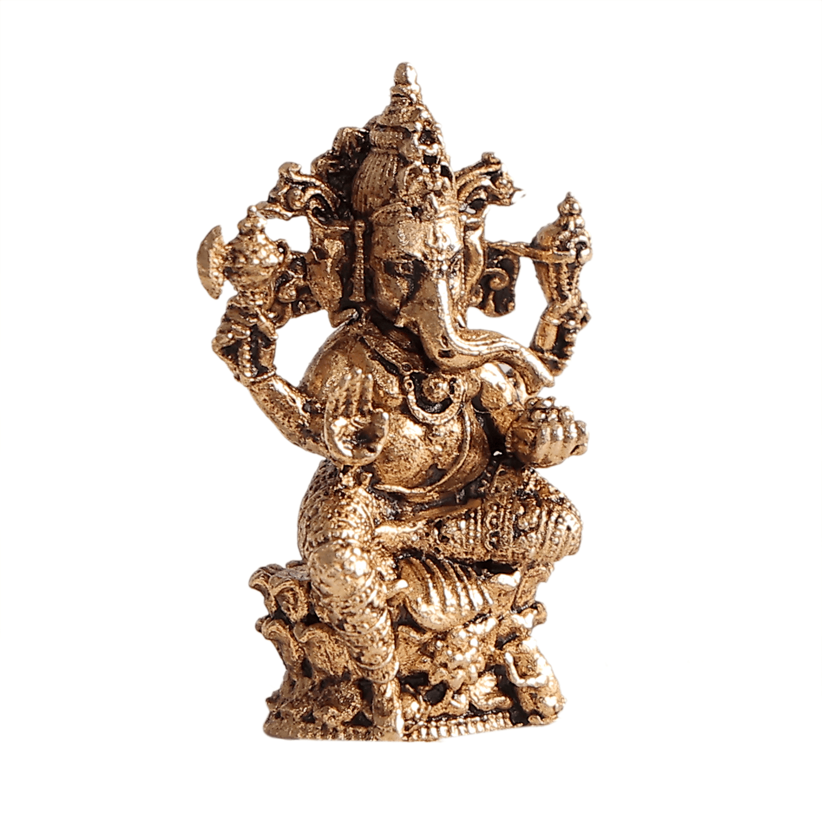 BH12359_2 Brass Ganesh 1.1 Inch KBH12359
