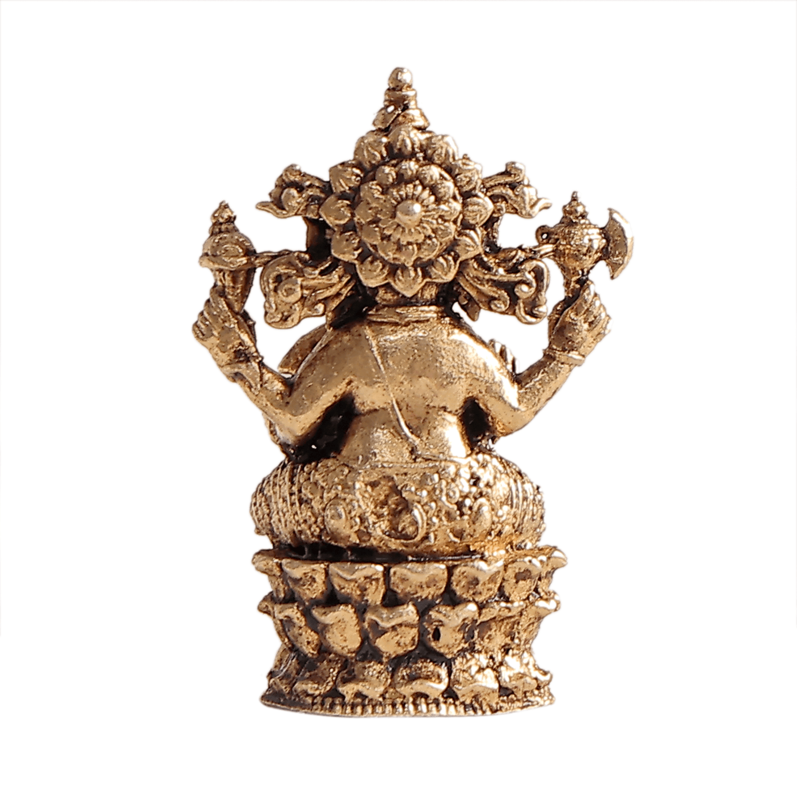 BH12359_4 Brass Ganesh 1.1 Inch KBH12359